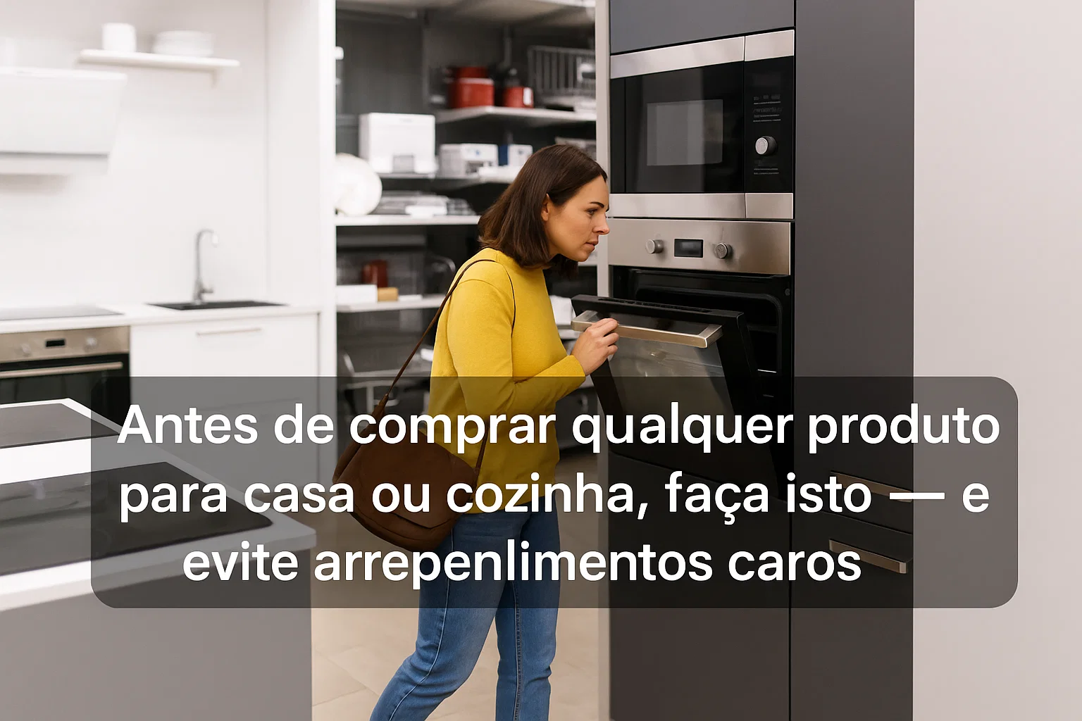 Antes de comprar qualquer produto para casa ou cozinha, faça isto (e evite arrependimentos caros)