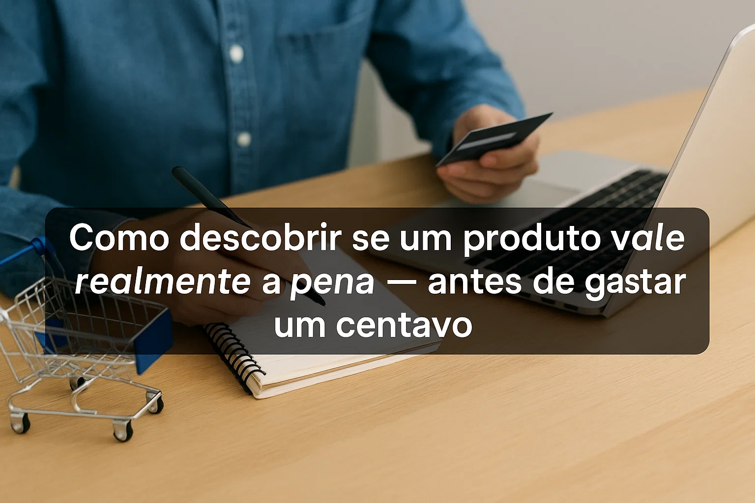 Como descobrir se um produto vale realmente a pena — antes de gastar um centavo